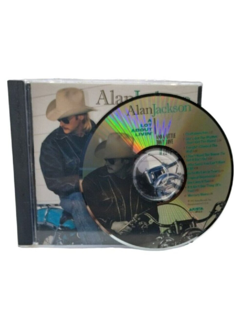 Alan Jackson A Lot About Livin And a Little Bout Love Country Rock Music CD